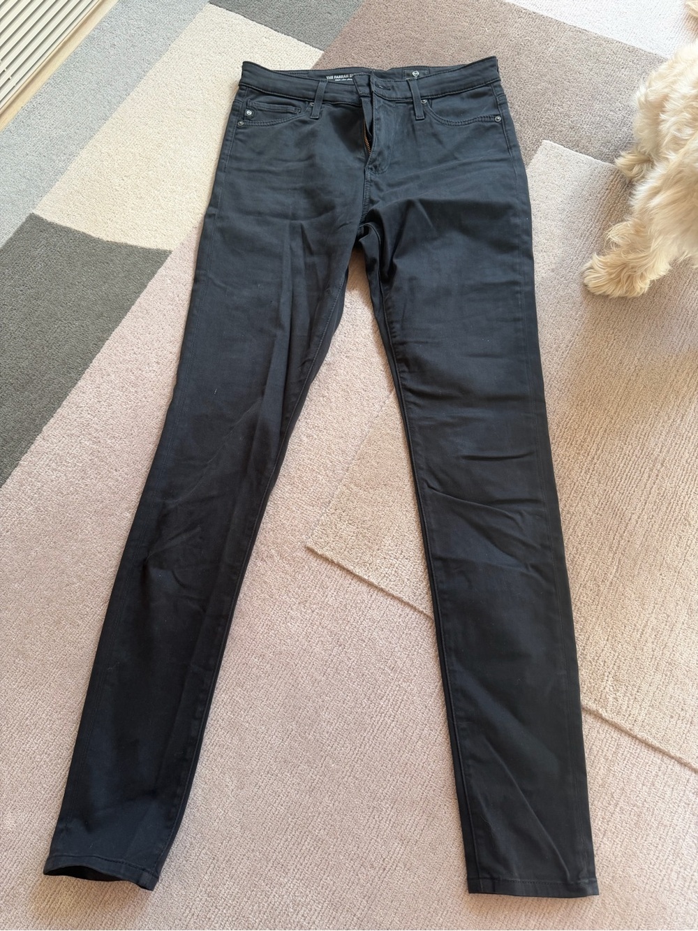 AG Adriano Goldschmied Black Skinny Jeans for Women